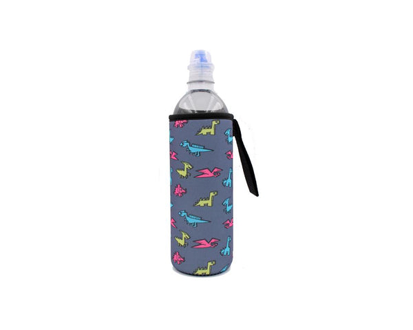 Lit Handlers Paper Dinosaur Tall Boy Water Bottle Cooler