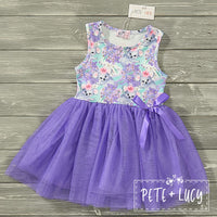 NEW Blooming Koalas Sleeveless Tulle Dress