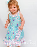 NEW Fly With Fairies Sleeveless Ruffle Dress