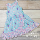 NEW Fly With Fairies Sleeveless Ruffle Dress