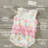 NEW Garden Fairy Infant Ruffle Romper