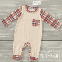 NEW Infant Boys Fun In The Forest Romper