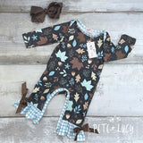 Clearance It's Fall Yall Long Sleeve Infant Ruffle Romper