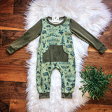 NEW Mountains Are Calling Infant Boys Romper