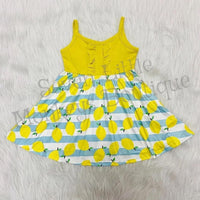 Lemon Tank Dress