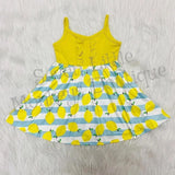 Lemon Tank Dress