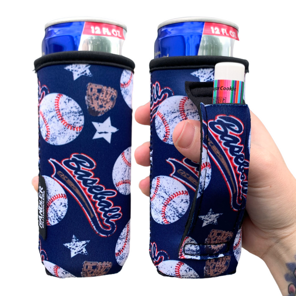 Lit Handlers Baseball 12 ounce Slim Can Handler