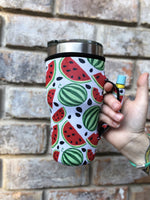 Watermelon Lit Handlers 30 oz Yeti Tumbler Handler