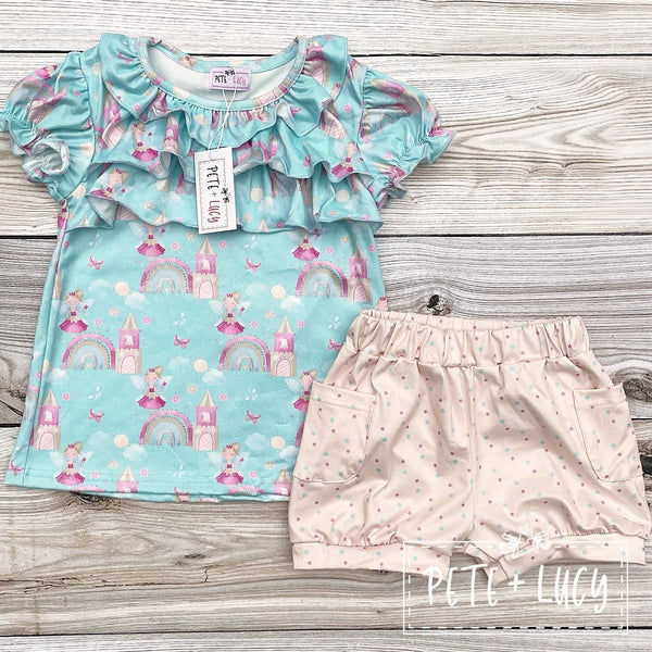 Fabulous Fairytale Bubble Shorts Set