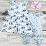 Perfect Panda Sleeveless Tunic & Icings Style Shorts Set