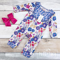 Clearance Infant Girls Lola Floral Romper