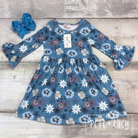 Clearance Delaney Ruffle Dress