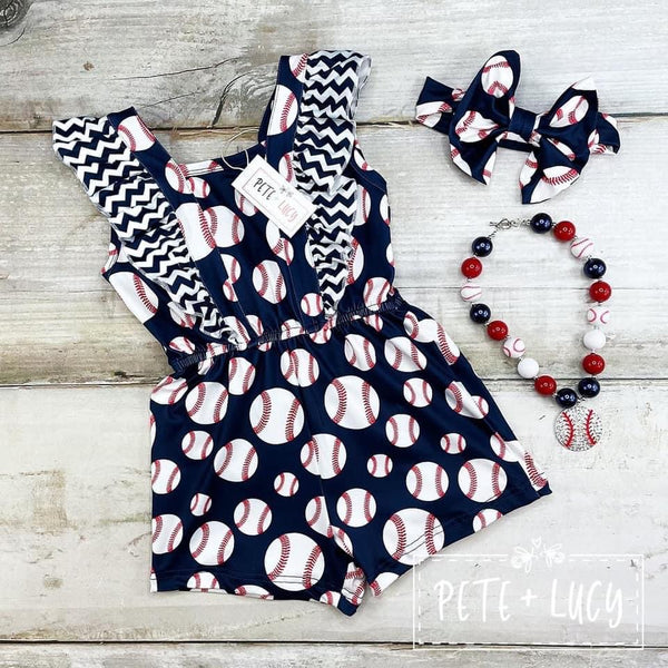 Batter Up Romper