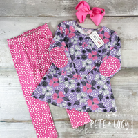 Pop of Posies Pants Set