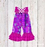 Purple Paisley Picnic Infant Romper Clearance