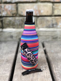 Lit Handlers Serape w Leopard Bottleneck Handler
