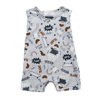 Skater Boy Shorty One Piece Infant Romper