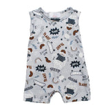 Skater Boy Shorty One Piece Infant Romper
