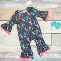 NEW Starry Deer Infant Ruffle Romper